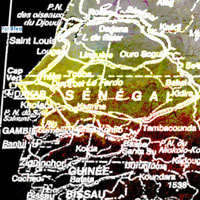 Hydric stress evolution Sep/Dec 2004 (MODIS), Senegal